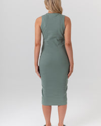 Portugal Dress (Olive) - FINAL SALE - LEGOE.