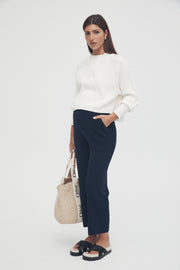 Maternity Crop (Cream) 3