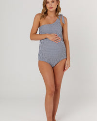 Gidget One Piece (Navy Gingham) - FINAL SALE