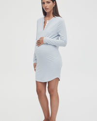 Stripe Maternity Dress 3