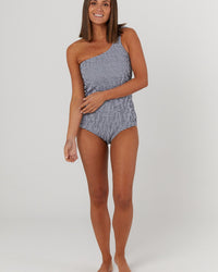 Gidget One Piece (Navy Gingham) - FINAL SALE