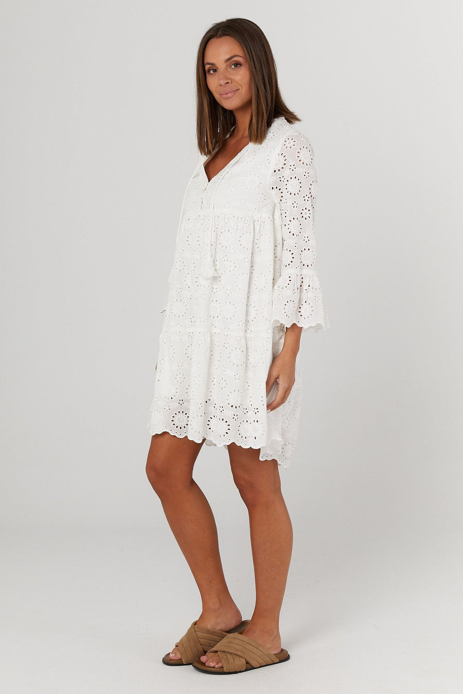 Sardinia Dress (White) - FINAL SALE